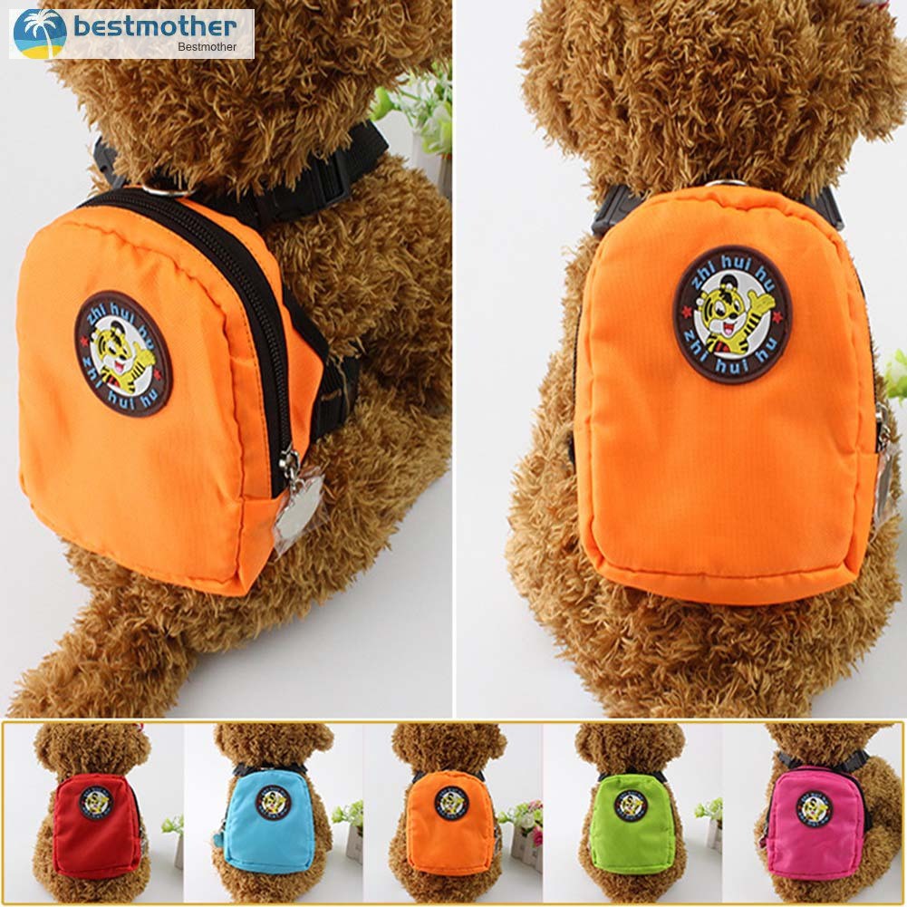 KURGO Baxter Dog Backpack, Baxter, Chili/Barn Red Pet Backpack Travel