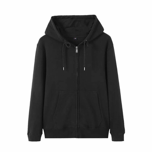 black hoodie jacket