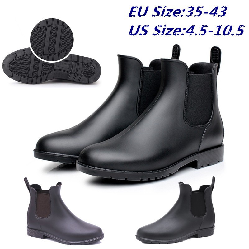 calf high duck boots