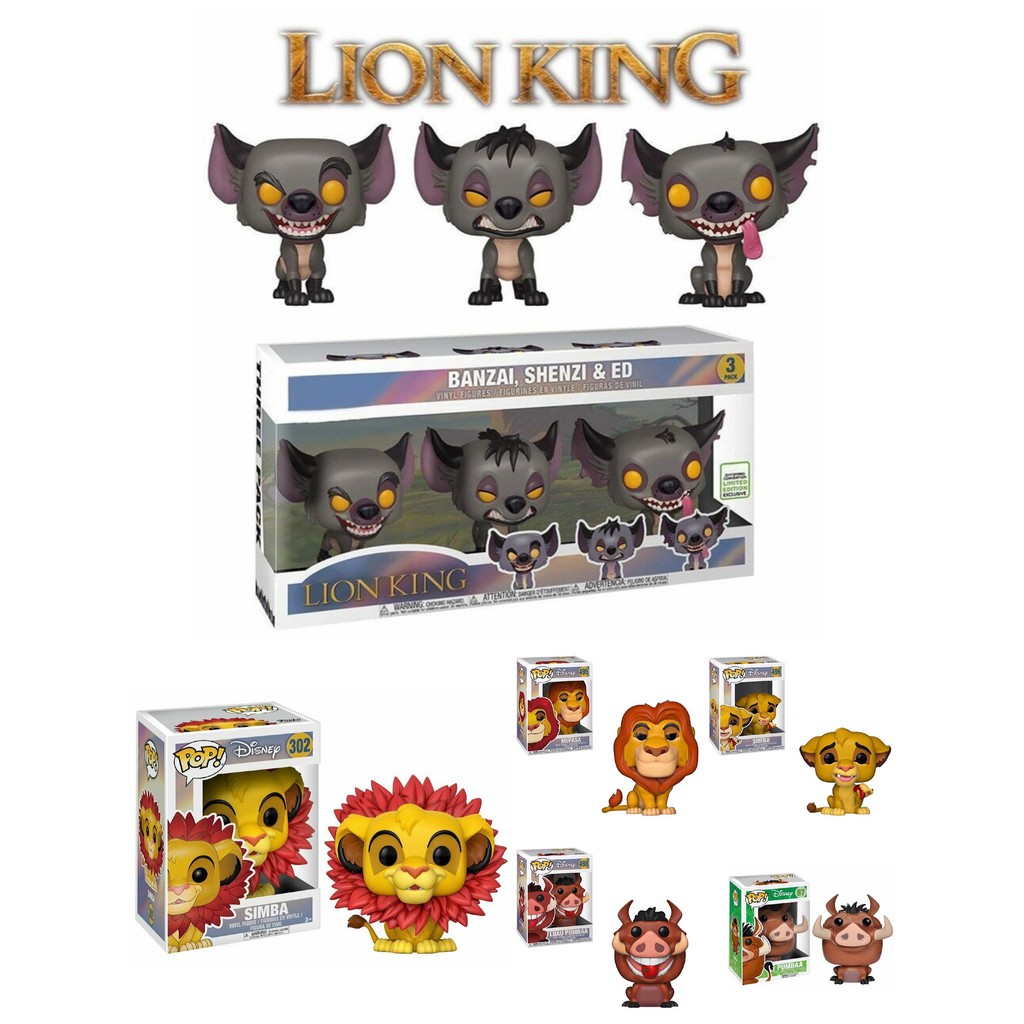 lion king hyenas funko pop