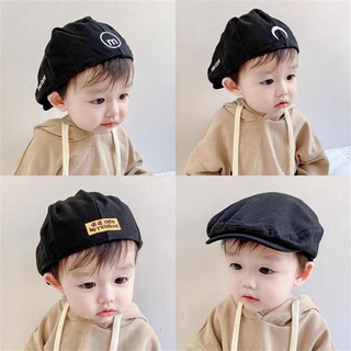 FIVSX Baby Hat Boy'S Forward Children'S Hip Hop Beret 1-3-Year-Old Reverse Duck T11.5 Boys A Children Hip-Hop Beret. Adult Printed Leather Cowboy Protection Outfit #2