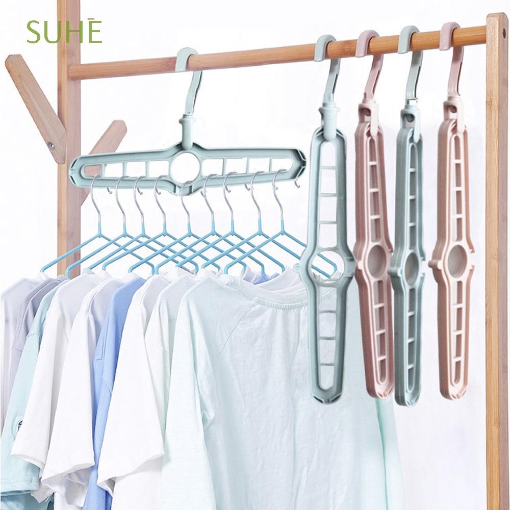 Suhe Multifunction 360 Rotate 9 Hole Clothes Scarf Hanger Closet Organizer Shopee Philippines