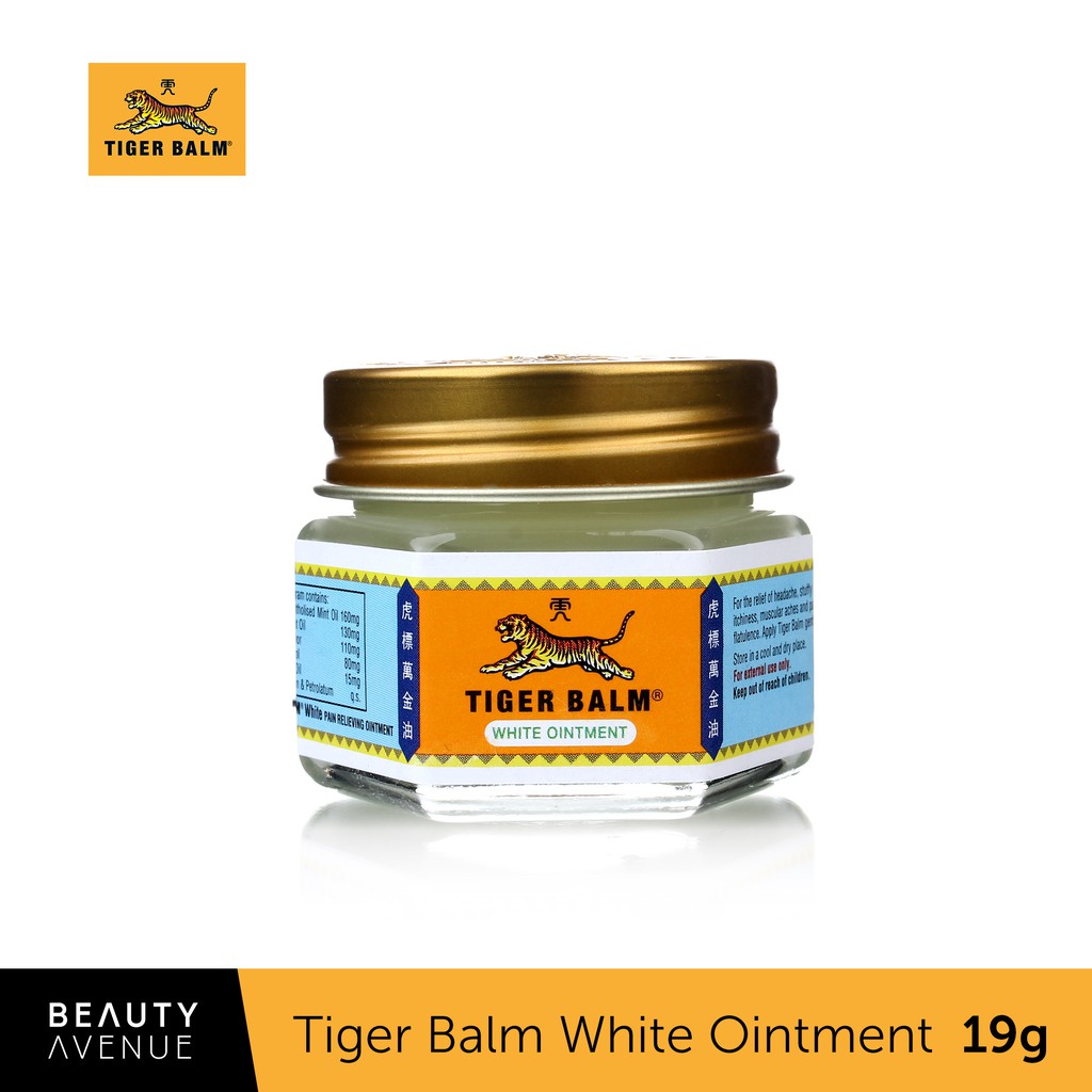 Tiger Balm White Ointment 19G | Shopee Philippines