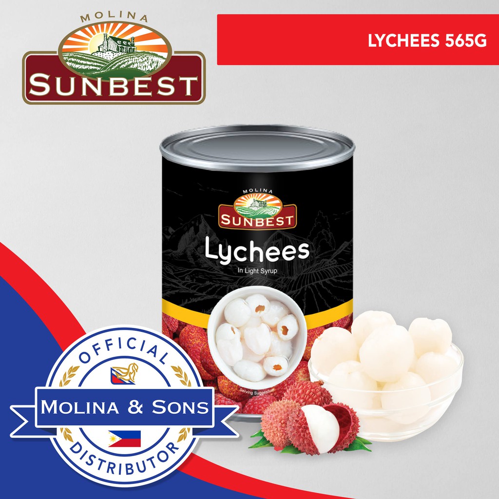 Sunbest Lychee in Can 565g Shopee Philippines