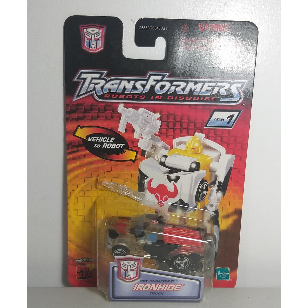 Transformers Robots in Disguise Spy Changers Ironhide Shopee Philippines