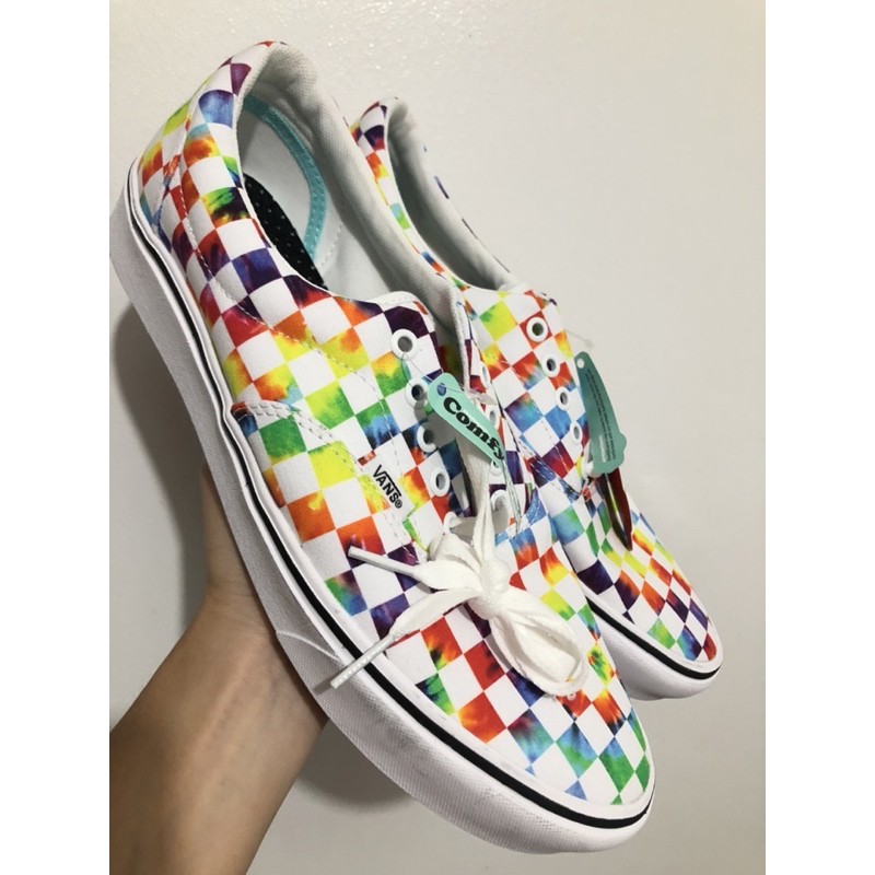 vans checkered multicolor