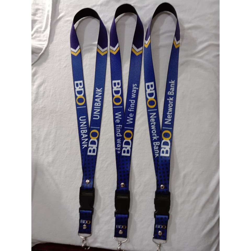 BDO ID lanyard ID Lace | Shopee Philippines