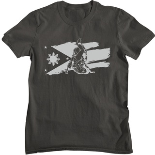 Jiu-Jitsu Philippine Flag (Black) T-Shirt #8