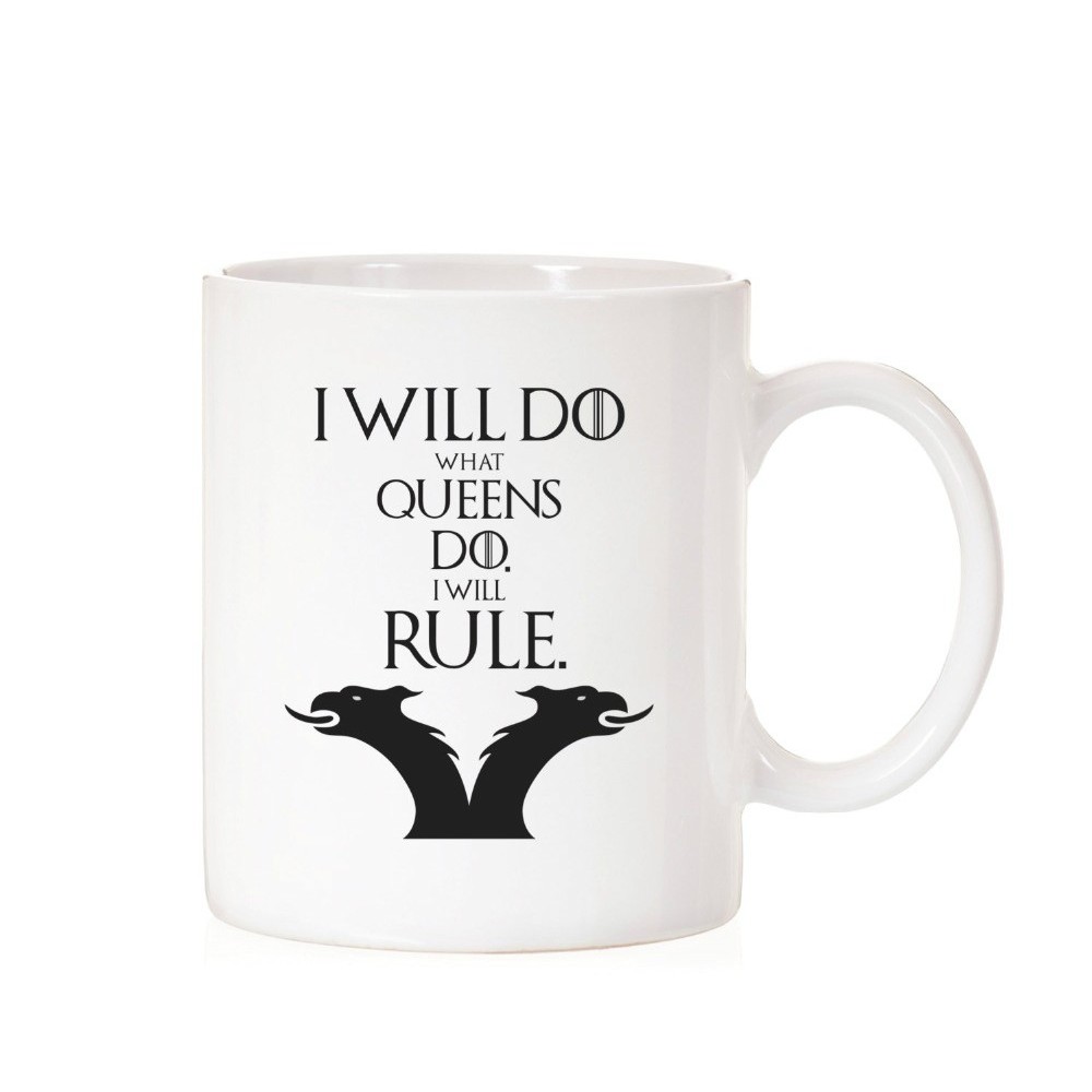 mother of dragons coffee cup