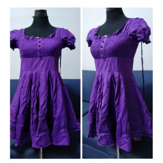 purple boutique dress