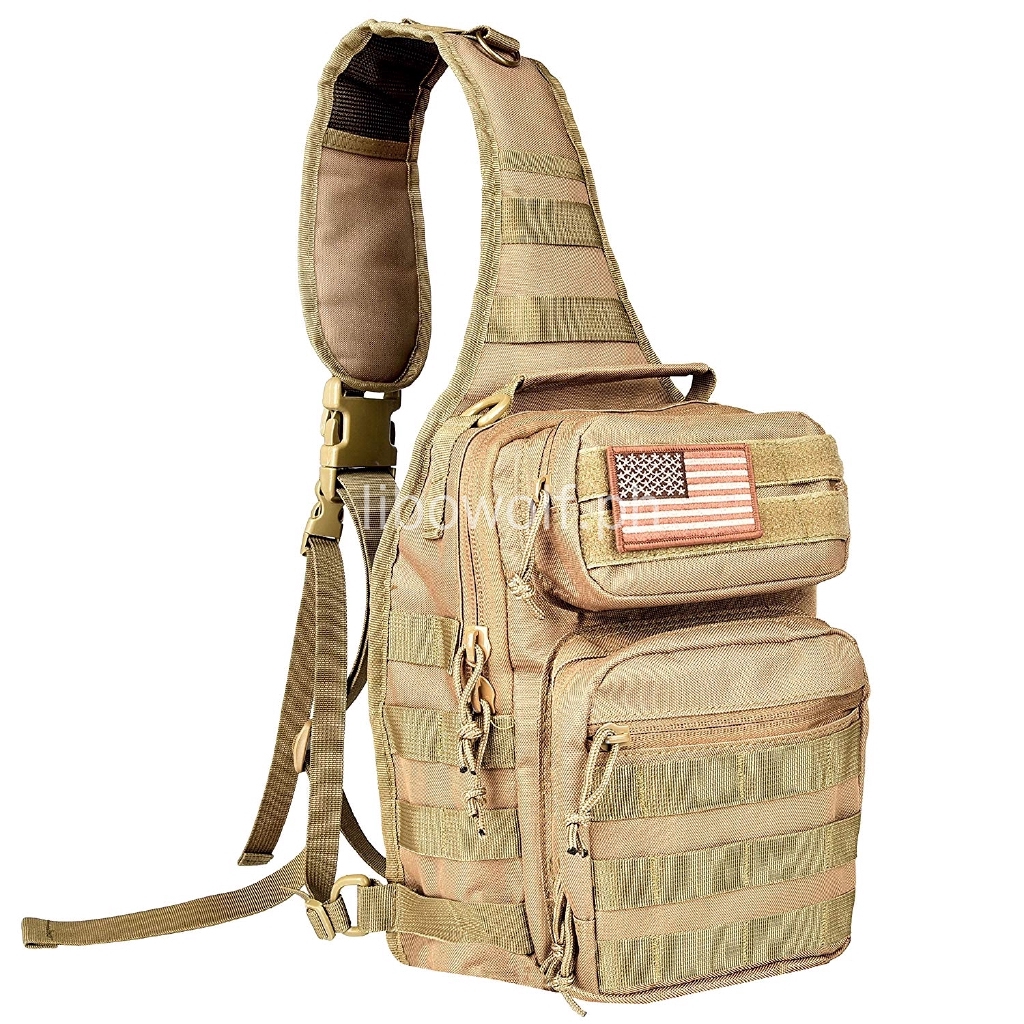 shoulder sling backpack