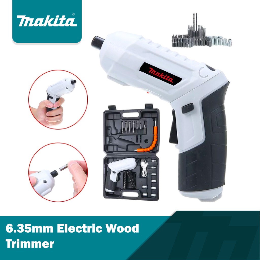 Makita 3.6V Cordless Mini Screwdriver Power Tools Set Shopee Philippines