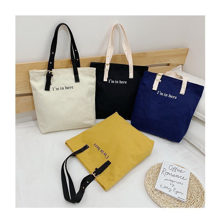 big canvas tote bags