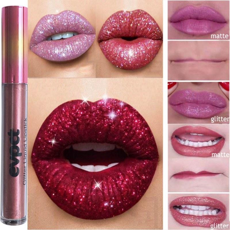 glitter lips