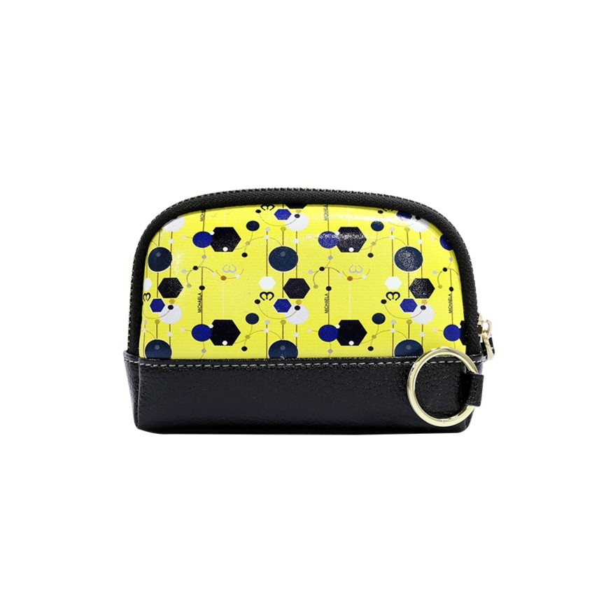 yellow purse wallet