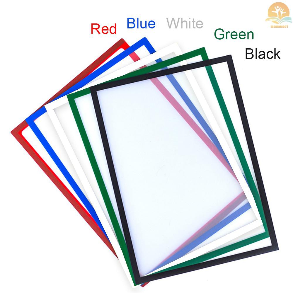 Magnetic File Frame Transparent PVC Document Display Frame for A4 Size ...