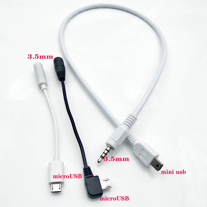 micro usb jack to 3.5 mm headphone