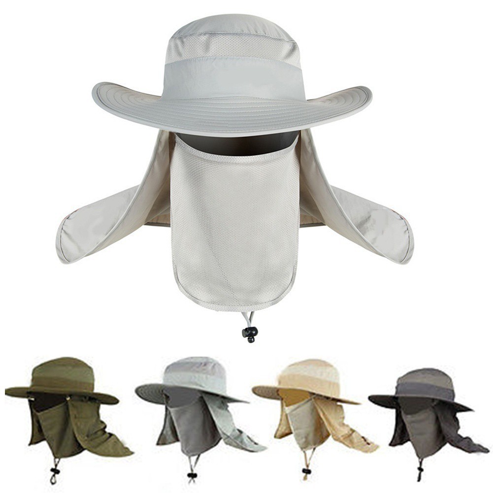 sun hat with ear flaps