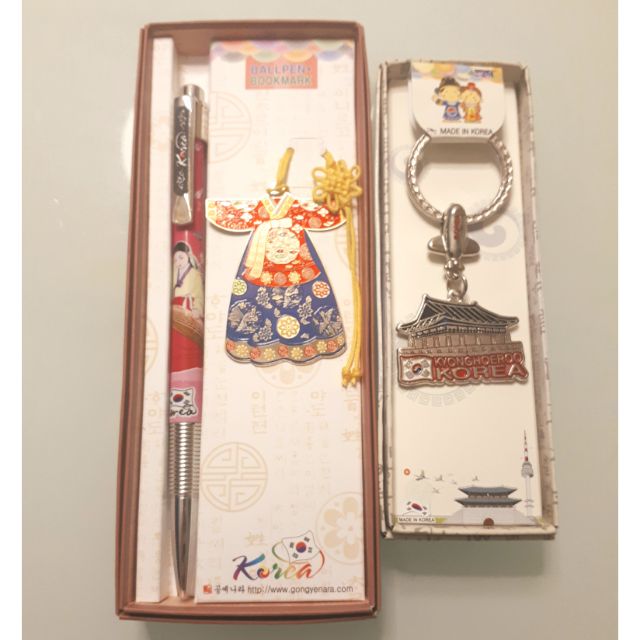 Korean Souvenirs (Keychain/ Bookmark) Shopee Philippines