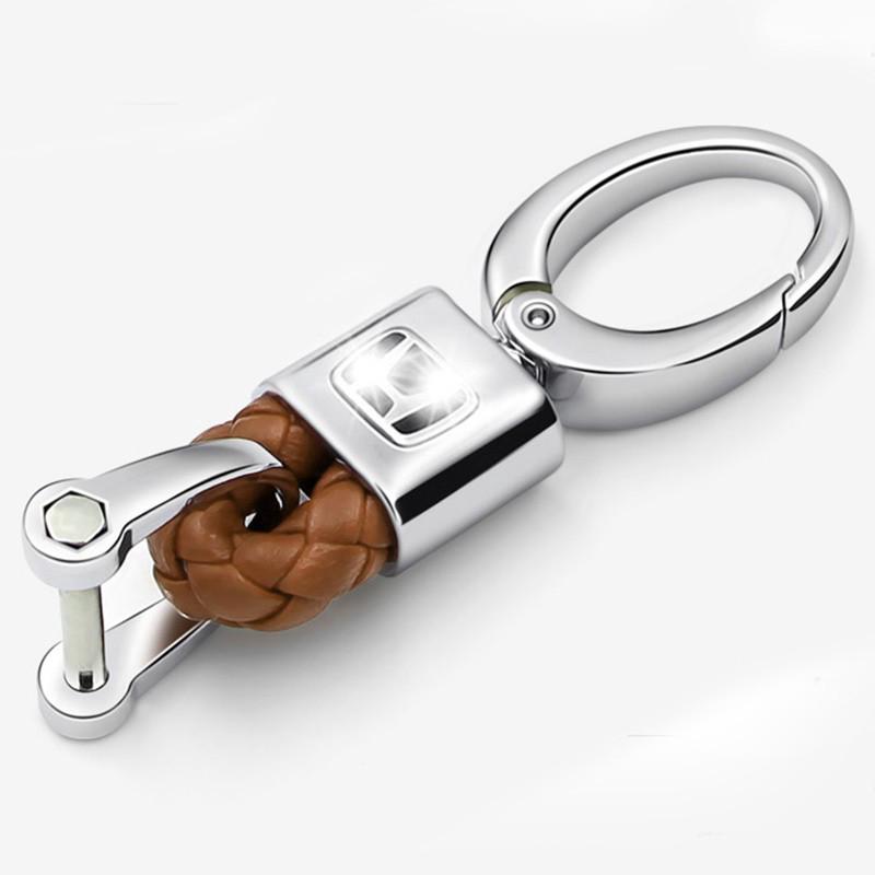 Hand Woven Buckle Car Keychain Keyring Holder For HONDA Shopee Philippines