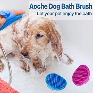 Dog New Grooming Pet Shampoo Brush | Soothing Massage Rubber Bristles Comb for Dogs & Cats Washing #6
