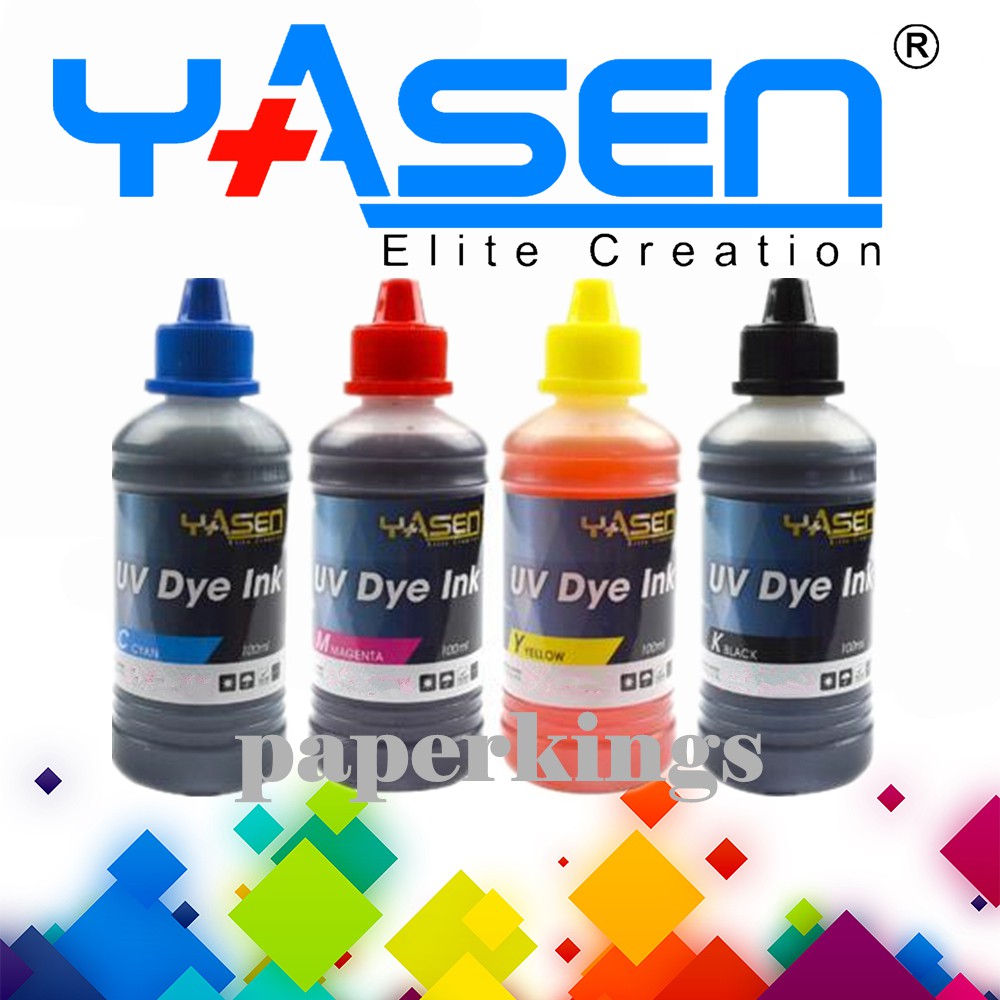 Yasen Canon Printers Uv Dye Ink 100ml For Ip2770 Mp237 Mp287 Mg2570s E610 P200 Mg2540s Ts207 2417
