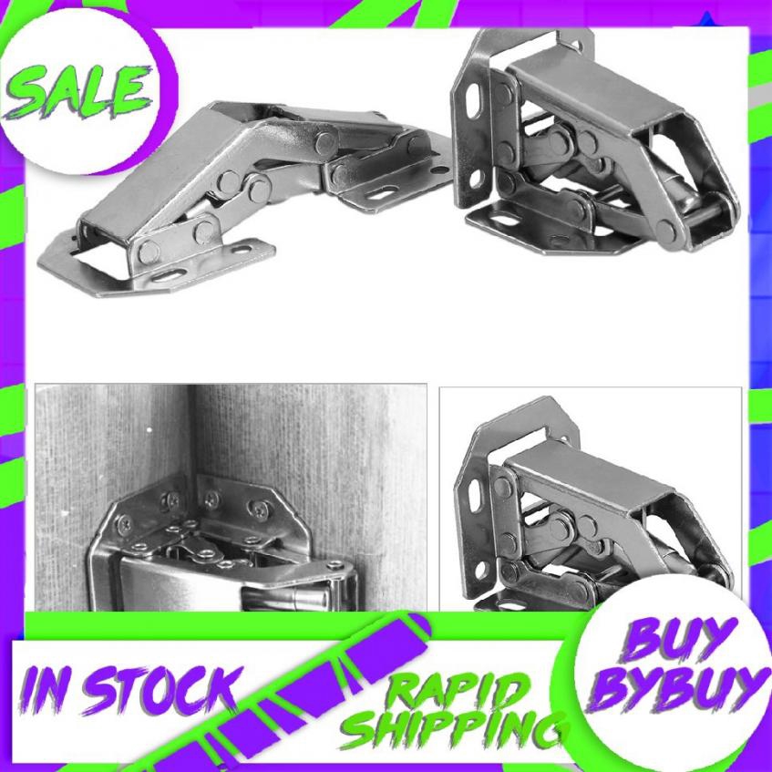 10pcs Set Easy Installation Type Cabinet Cupboard Wardrobe Door Furniture Corner Folded Hinge Shopee Philippines