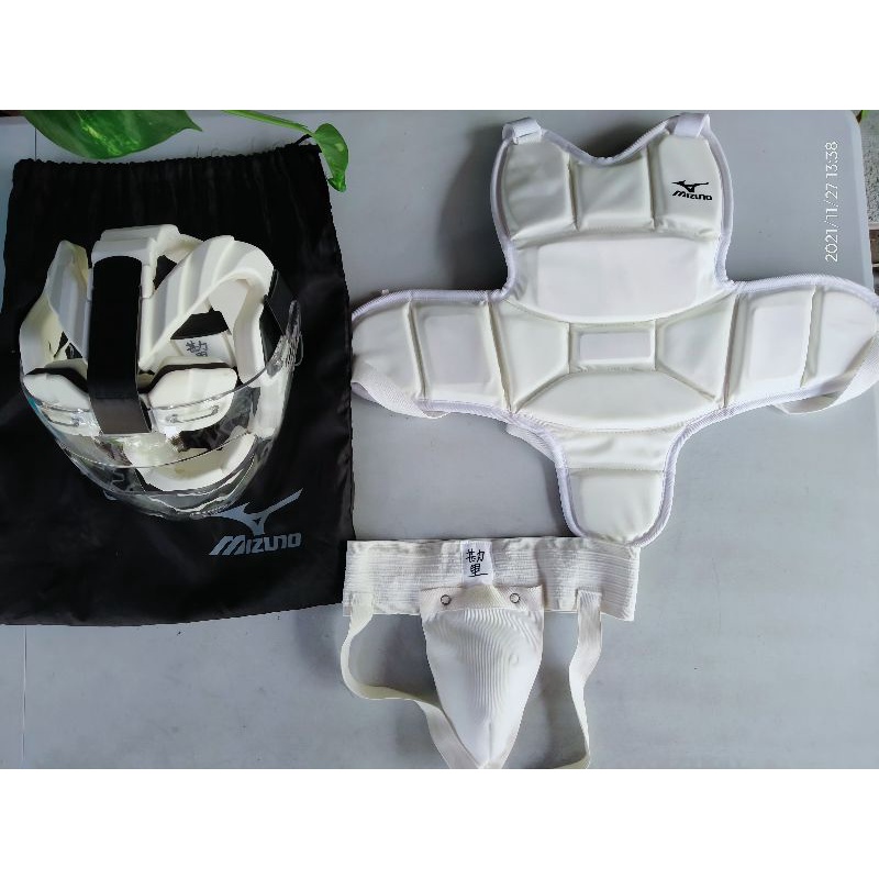 Taekwondo Karate Sparring Gear Protectors Mizuno Protective Guards Japan Shopee Philippines