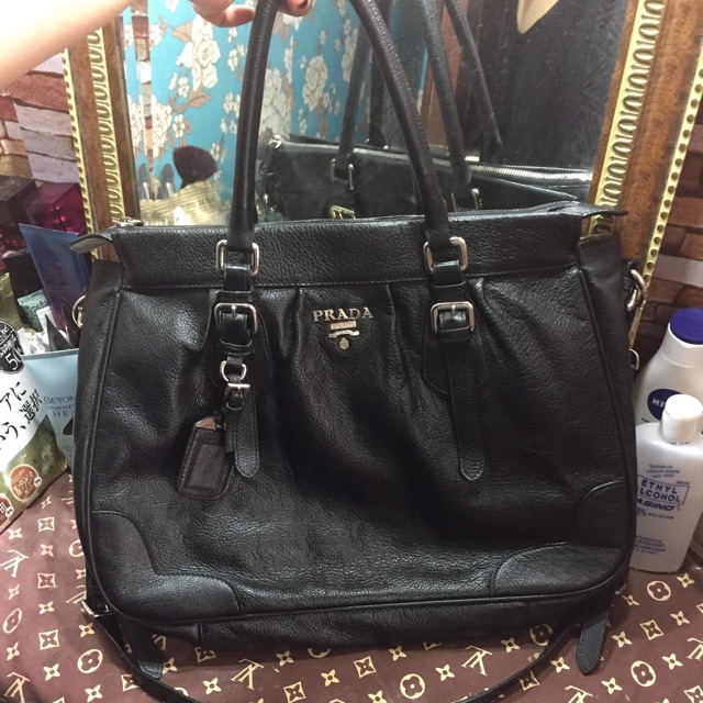 prada two way bag