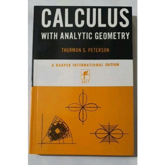 CALCULUS WITH ANALYTIC GEOMETRY PETERSON | Shopee Philippines