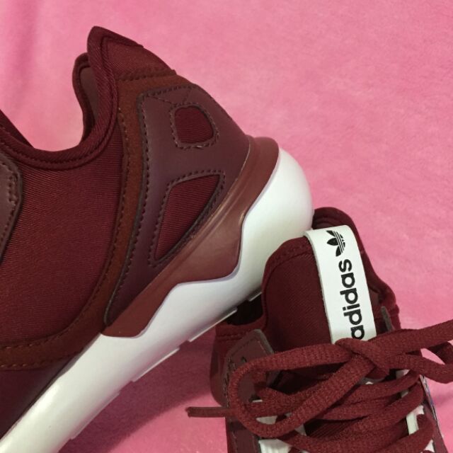 adidas tubular maroon