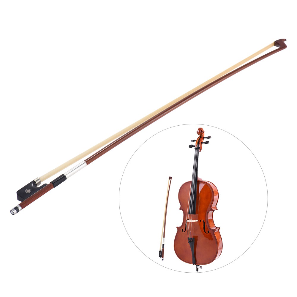 Professional Violin Bow Well Balanced Brazil Wood Ebony Frog Violin Arbor Horsehair Bow 4/4 3/4 1/2 1/4 /1/8 3/4 