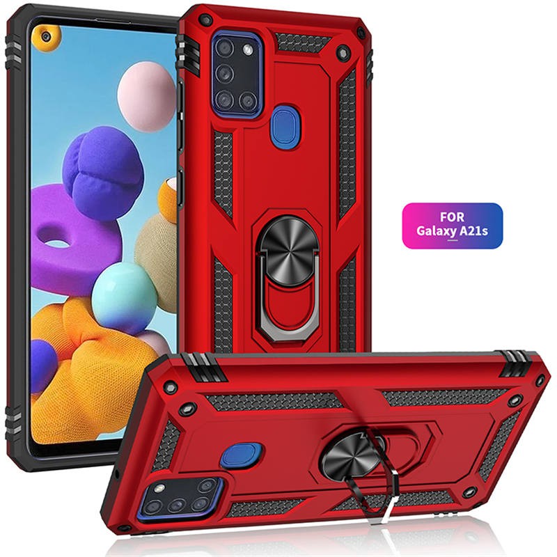  Samsung  Galaxy A21S  Case Shockproof Armor Hard PC Silicone 