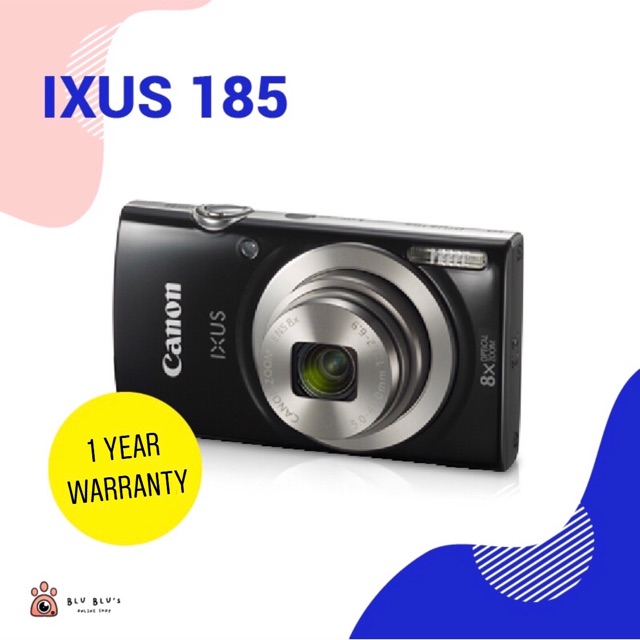 Canon IXUS 185 Digital Camera Shopee Philippines