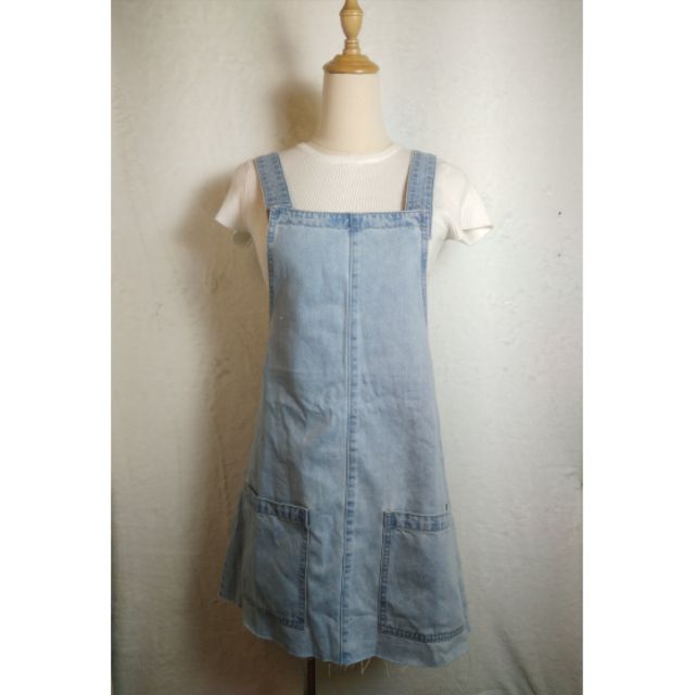 pull and bear denim dress