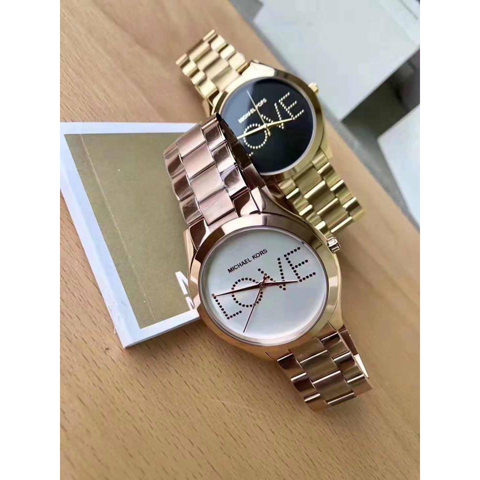 Pawnable MK Watch MK LOVE Gold/RoseGold 