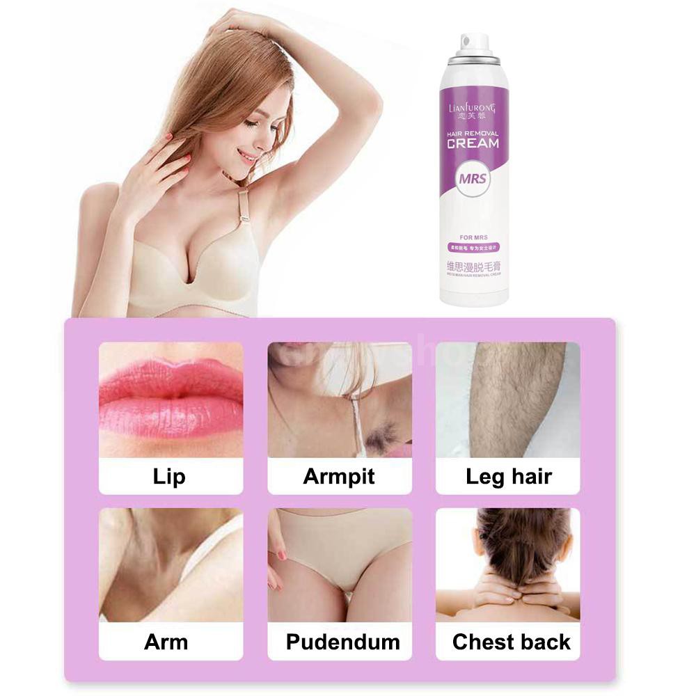 Lianfurong Herbal Body Hair Removal Cream For Men And Women Hand