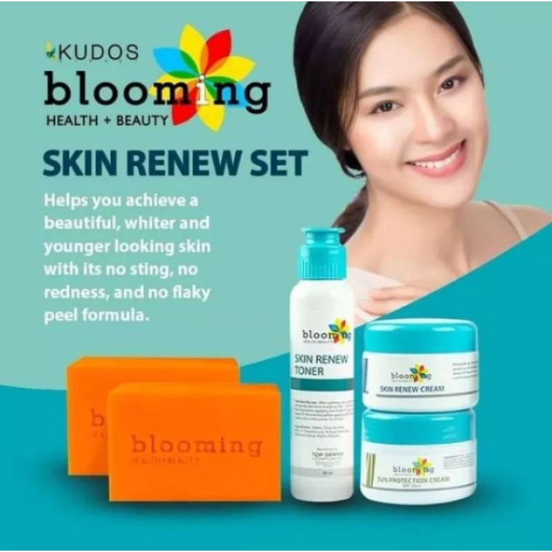 Blooming Skin Renew Set Original With Freebie Shopee Philippines