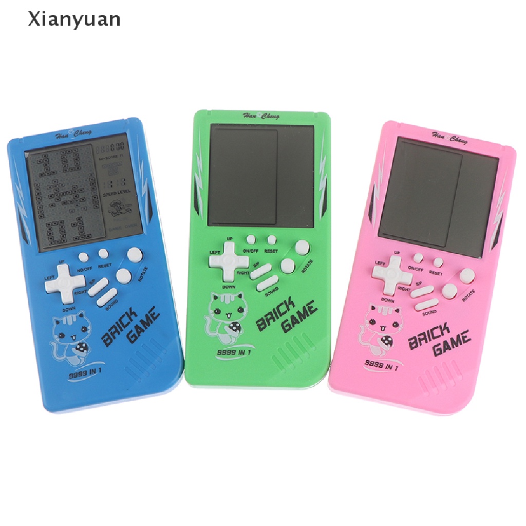 Xianyuan Big screen classic handheld game machine brick game kids lcd  electronic | Shopee Philippines