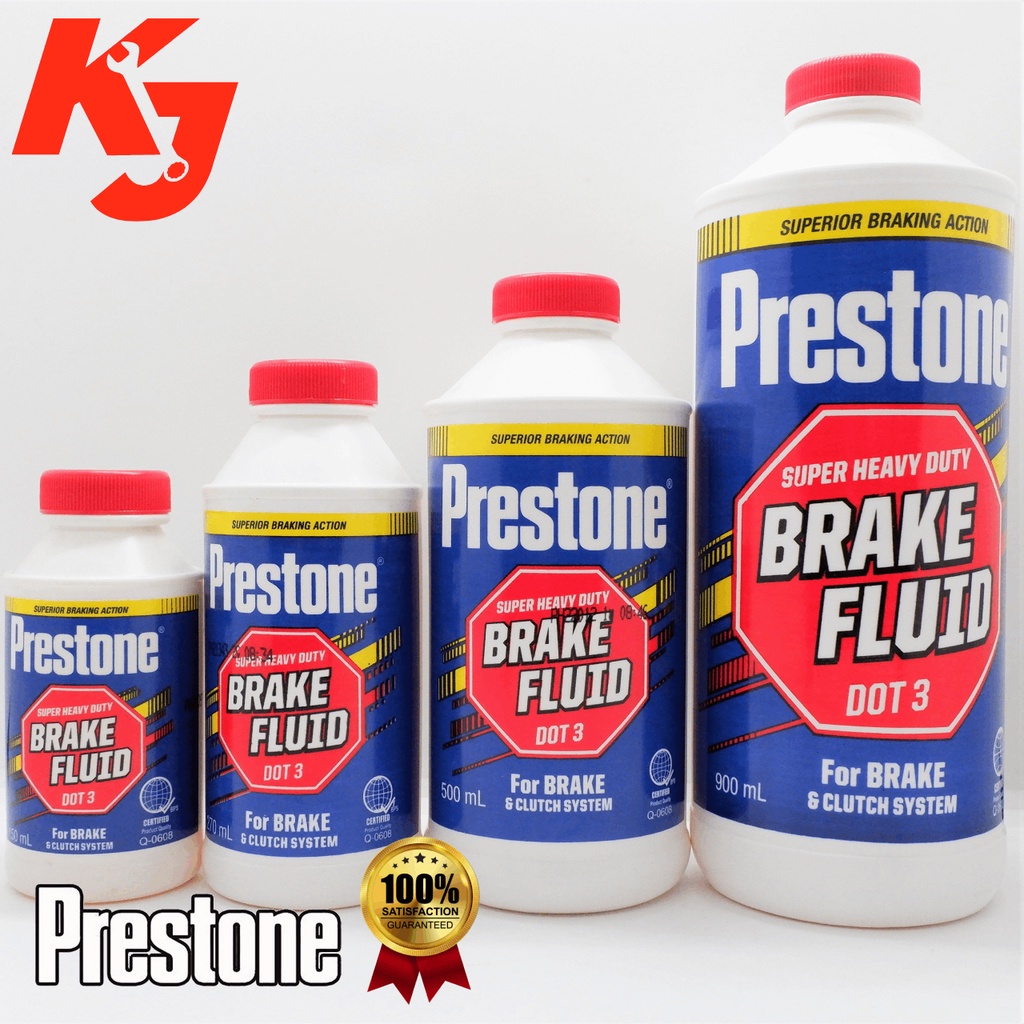 Prestone Super Heavy Duty Brake Fluid DOT 3 For BRAKE & CLUTCH SYSTEM