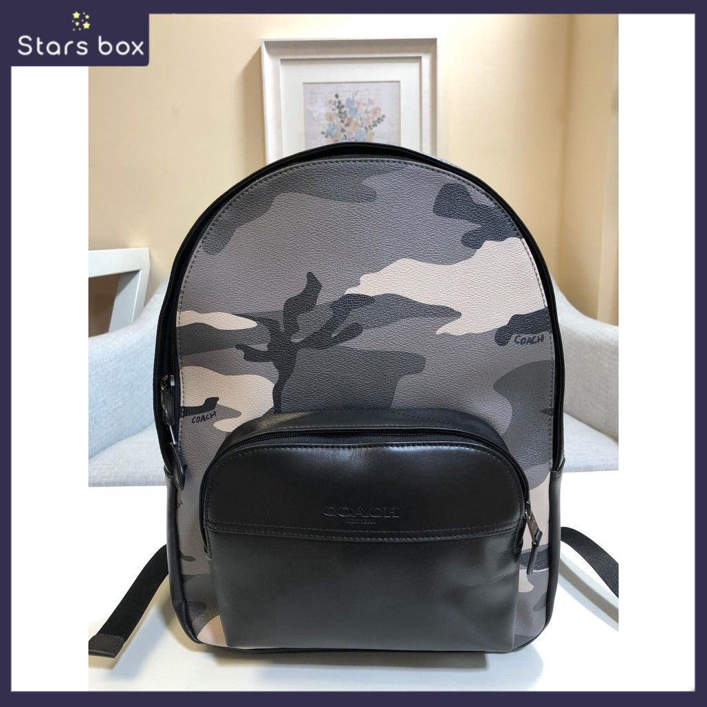 coach camouflage backpack