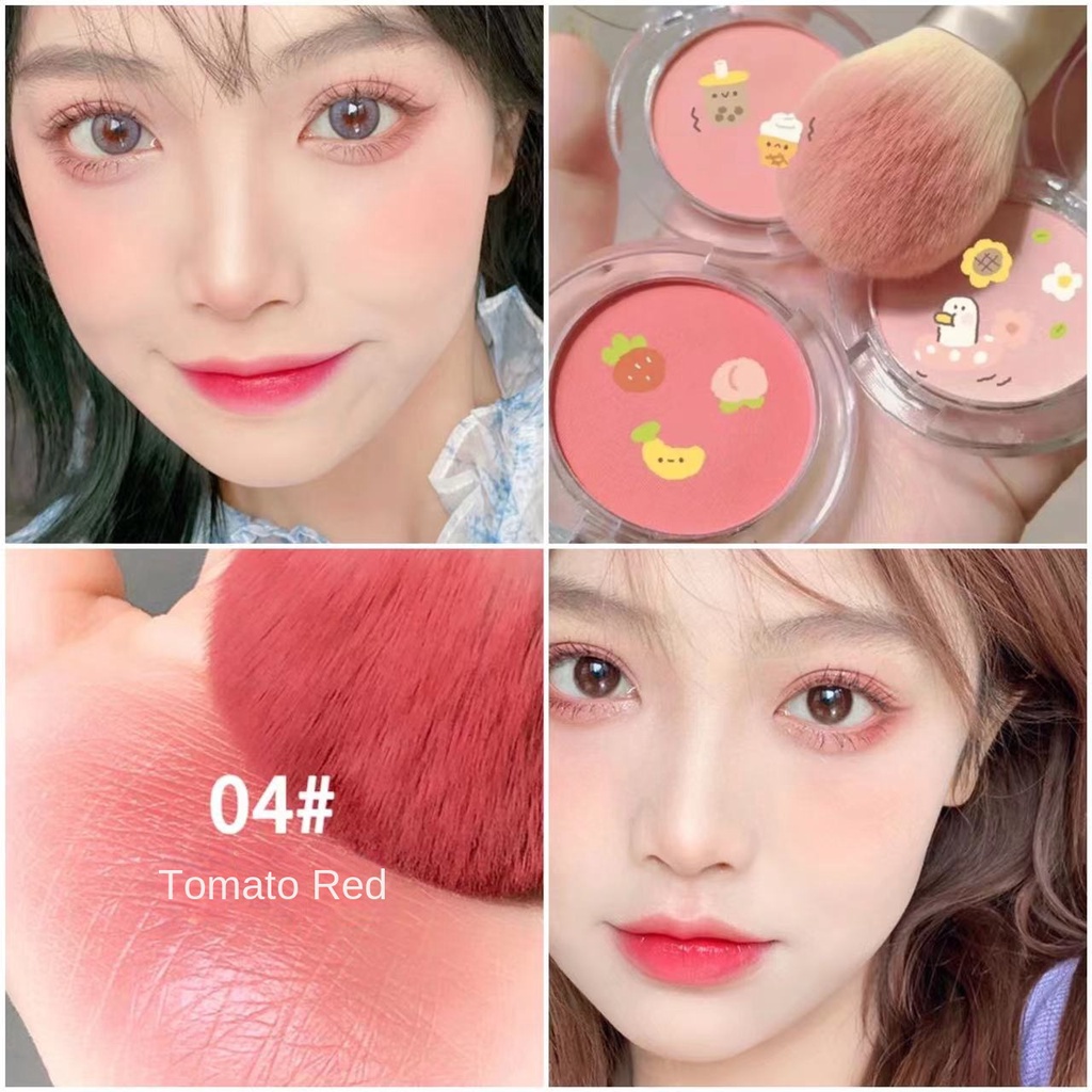 Korean Cosmetics Girl Blush Peach Blush Makeup Blush Palette Rouge