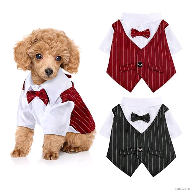 Linifar Pet Clothes T Shirt for Small Medium Dogs Cats Puppy Clothing Casual Cat Pattern 