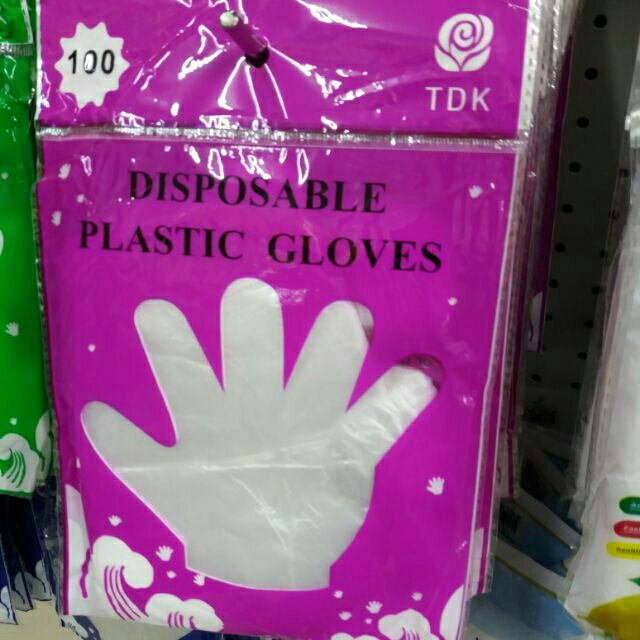 plastic serving gloves