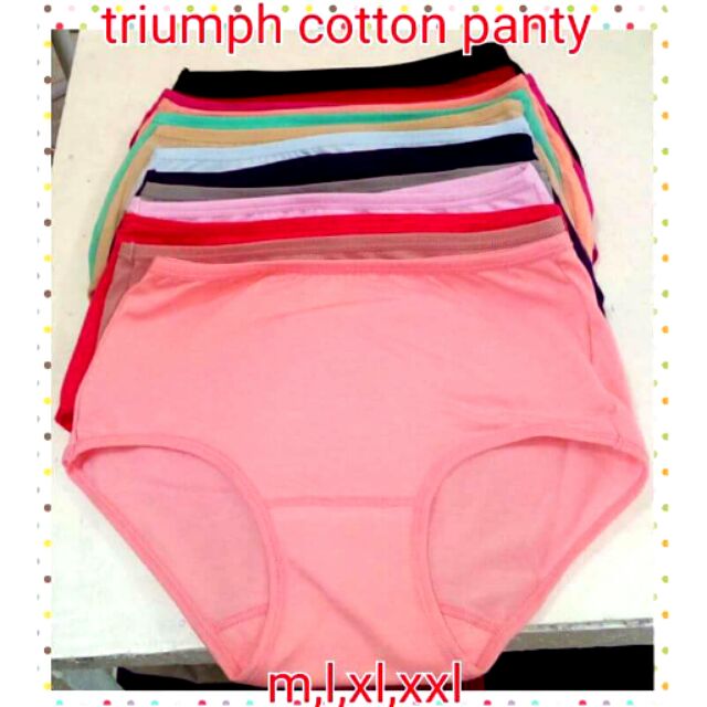 Women Classic Brief Panty In Assorted Colors 