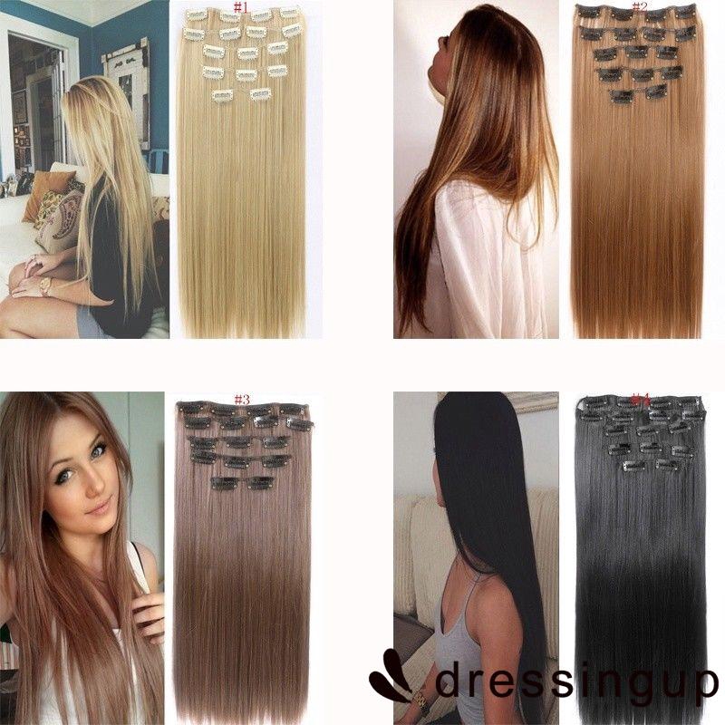 DSEFashion Super Thin Invisible Seamless Hair Extensions Shopee Philippines