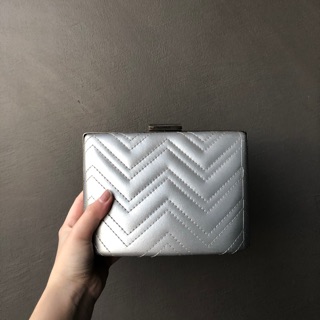 silver clutches online