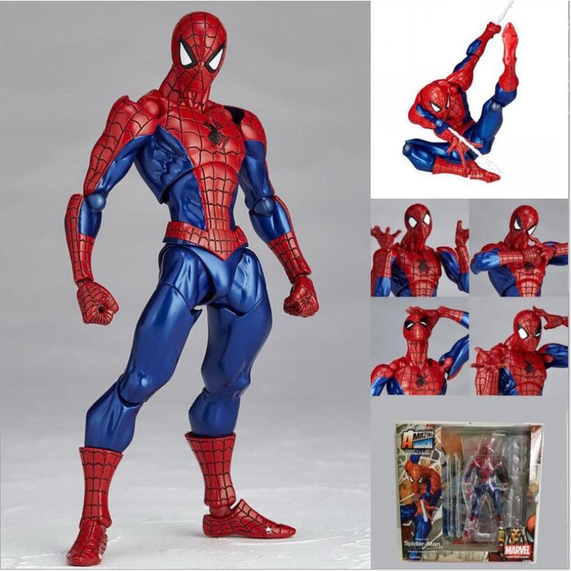 Kaiyodo Revoltech Amazing Yamaguchi Spider-Man 005 Action Figure toys  Collection | Shopee Philippines