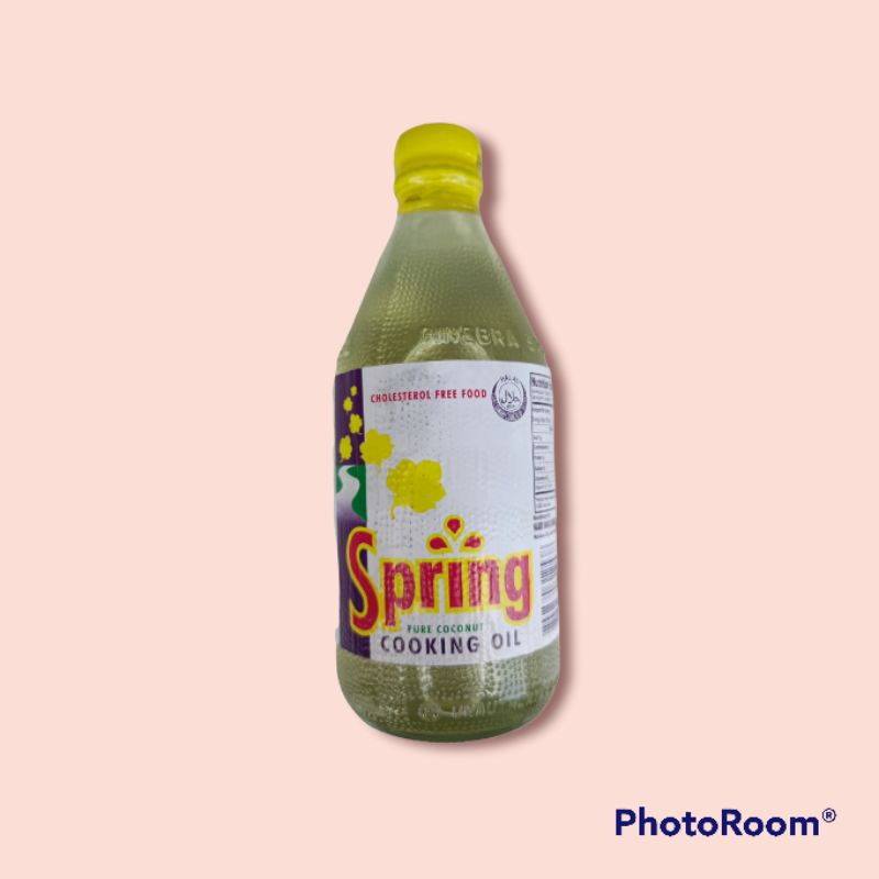 SPRING PURE COCONUT COOKING OIL 348ml Shopee Philippines