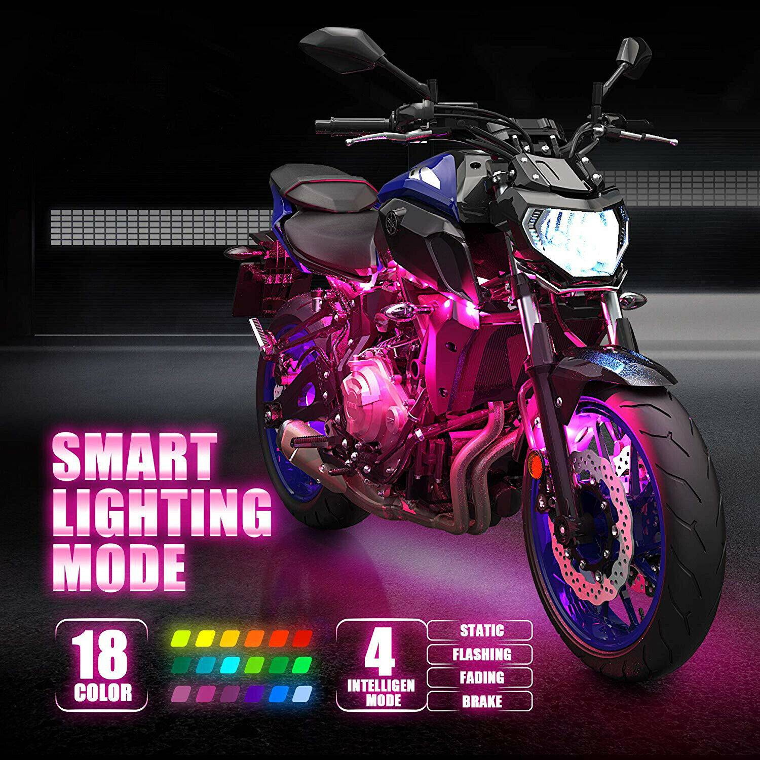 Motorcycle lights Motorcycle Chassis Underglow Light Car LED Light